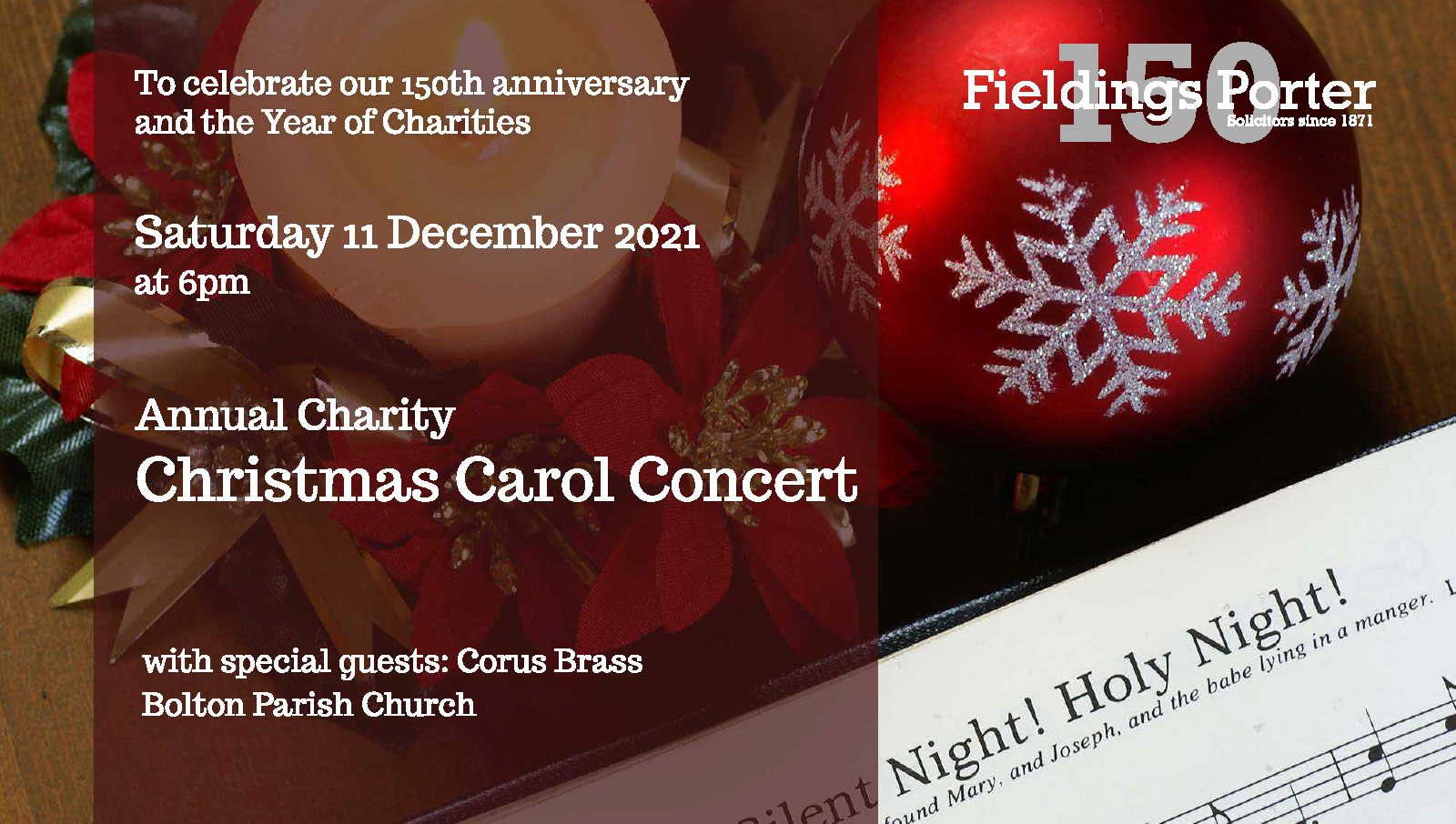 Charity Christmas Carol Concert 2021
