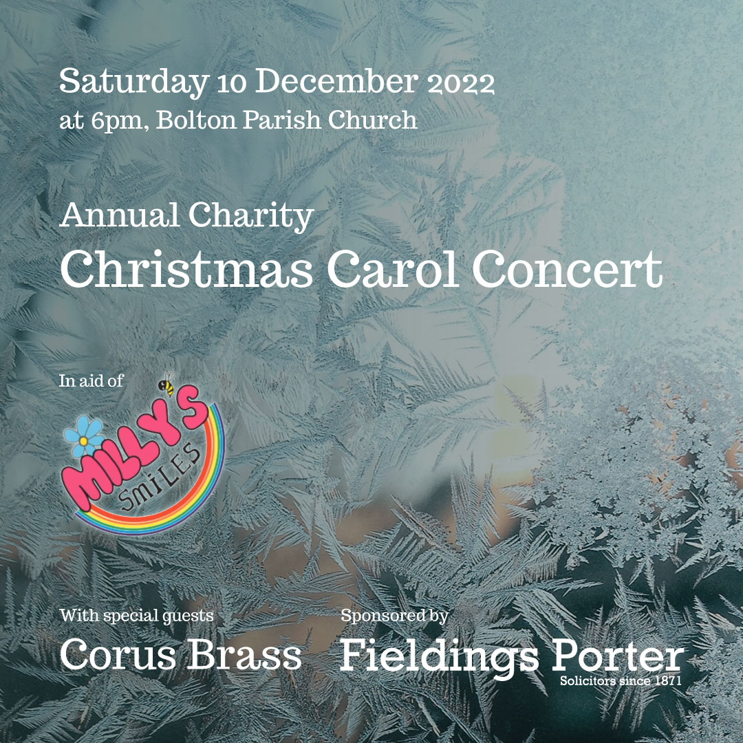 Annual Charity Christmas Carol Concert 10 December 2022